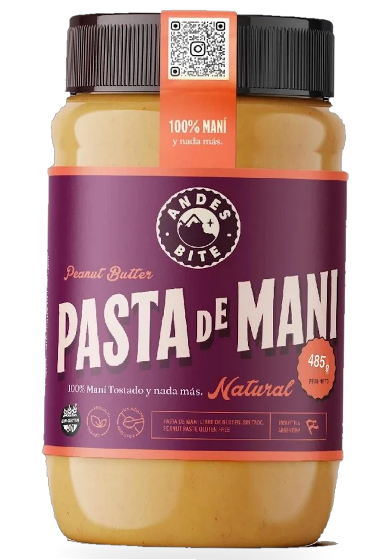 Andes Bite Pasta de Maní Natural